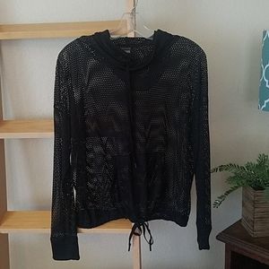 VICTORIA SPORT Women's Mesh Long Sleeve Active Shirt